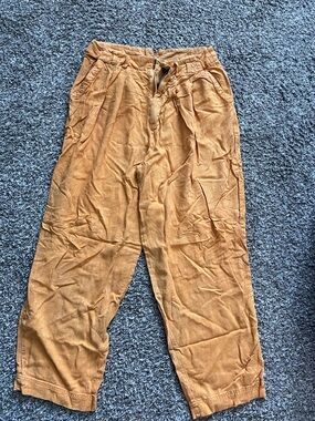 Dandelion Yellow Casual Free People Trousers